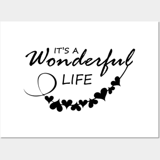 it's a wonderful life Posters and Art